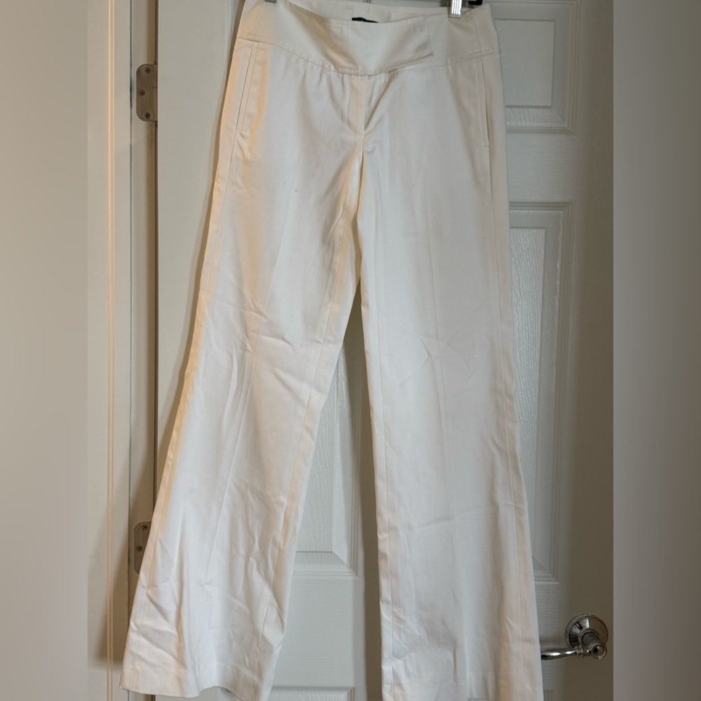 White pants. Laundry by Shelli Segal
